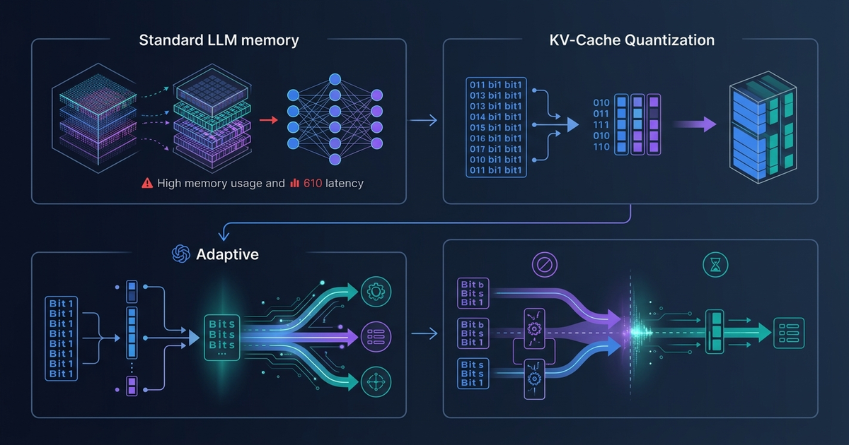 Adaptive KV-Cache Quantization: How 'Don't Waste Bits' Cuts On-Device LLM Latency by 17%