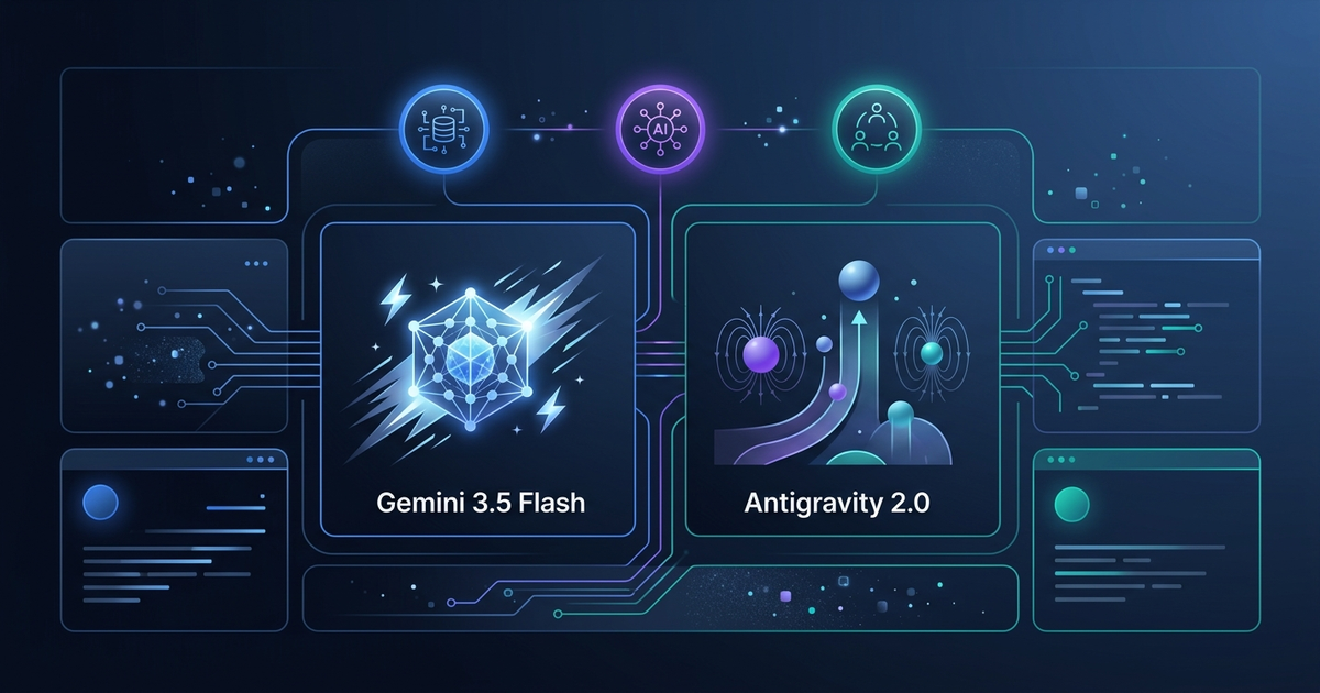Gemini 3.5 Flash and Antigravity 2.0: Google I/O 2026 Guide
