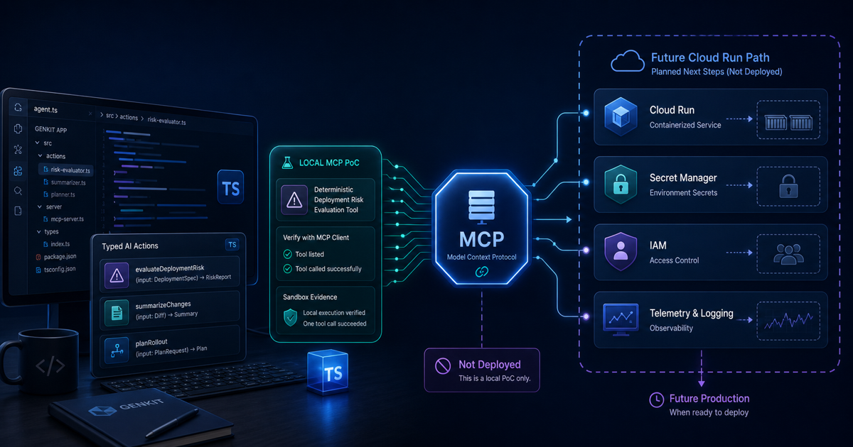 Genkit 2.0 GA: Build and Deploy a TypeScript MCP Server to Cloud Run