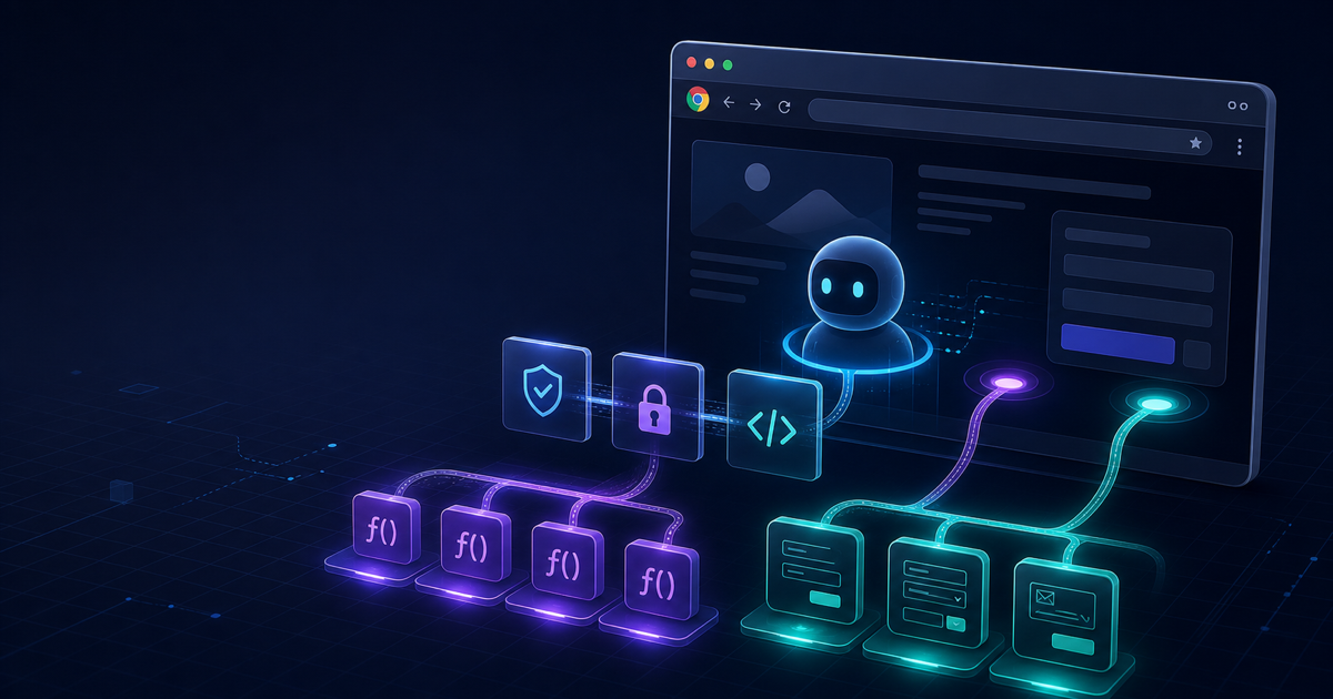 WebMCP Chrome 149: Expose JS Functions as Agent Tools