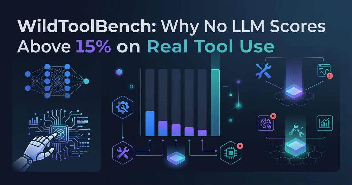 WildToolBench: Why No LLM Scores Above 15% on Real Tool Use