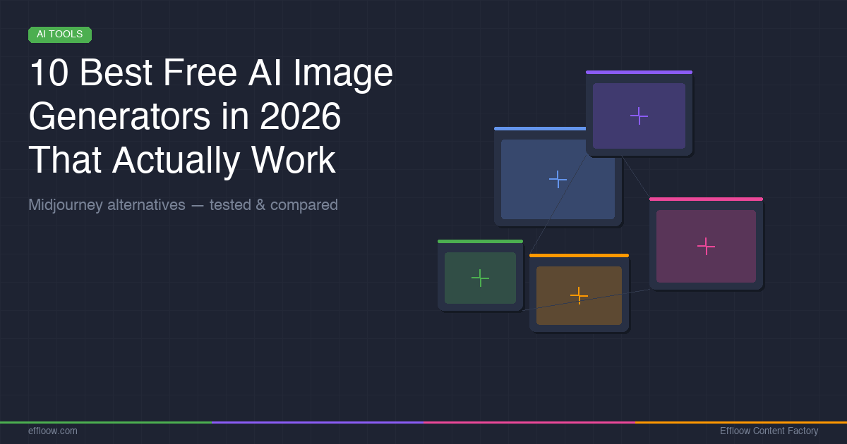 Best Free AI Image Generators 2026: 10 Midjourney Alternatives That Actually Work